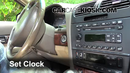2002 Lincoln LS 3.9L V8 Clock Set Clock